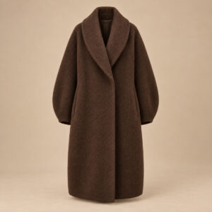 Arden Espresso Cocoon Coat